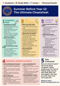 Summer Before Year 12: The Ultimate Cheatsheet